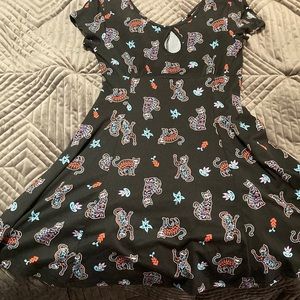 Skeleton Cat Dress